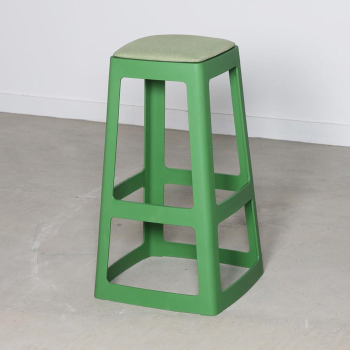Origin Base High Stool May Green 450x450x750mm (2 Pack) Origin