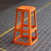 Origin Base High Stool Signal Orange 450x450x750mm (2 Pack) Origin
