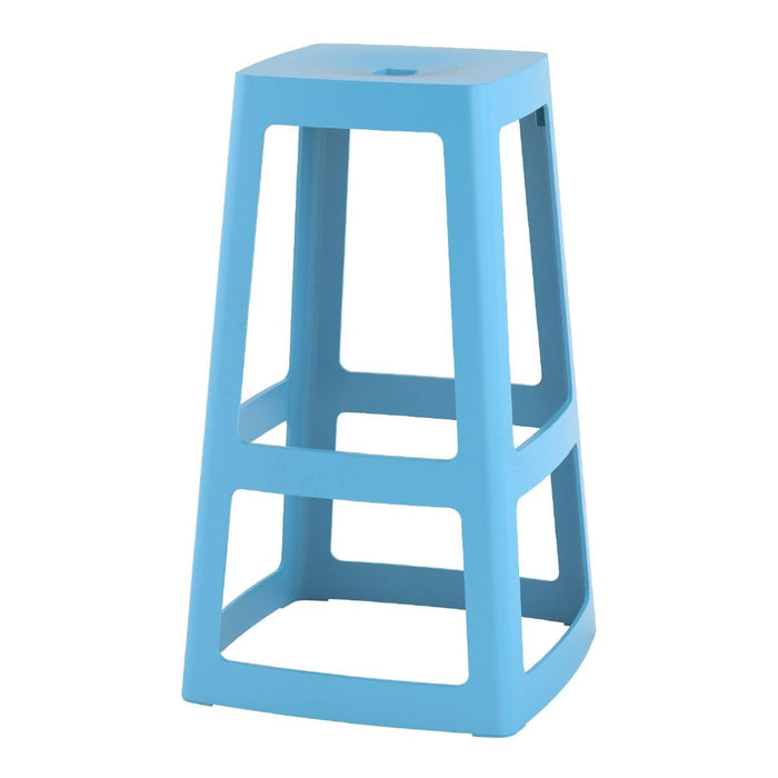 Origin Base High Stool Pastel Blue 450x450x750mm (2 Pack) Origin