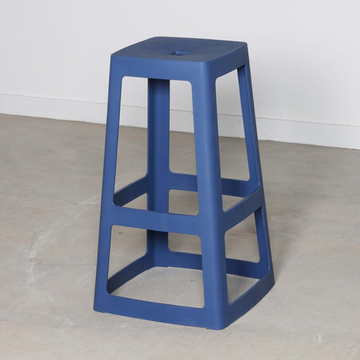 Origin Base High Stool Violet Blue 450x450x750mm (2 Pack) Origin