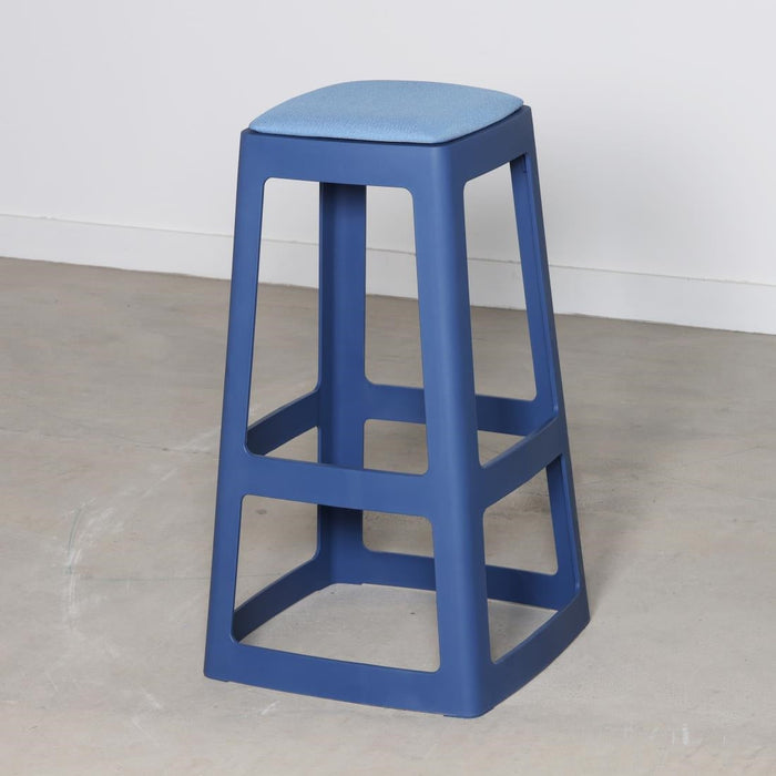 Origin Base High Stool Violet Blue 450x450x750mm (2 Pack) Origin