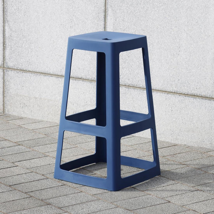 Origin Base High Stool Violet Blue 450x450x750mm (2 Pack) Origin