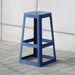 Origin Base High Stool Violet Blue 450x450x750mm (2 Pack) Origin
