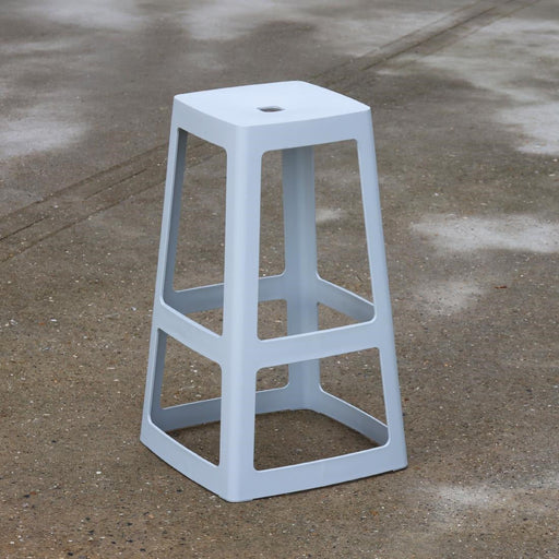 Origin Base High Stool Light Grey 450x450x750mm (2 Pack) Origin