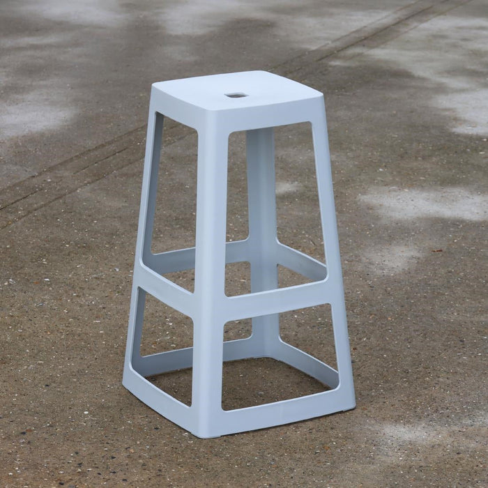 Origin Base High Stool Light Grey 450x450x750mm (2 Pack) Origin