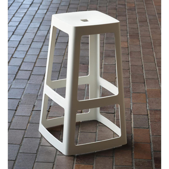 Origin Base High Stool Light Grey 450x450x750mm (2 Pack) Origin