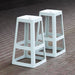 Origin Base High Stool Light Grey 450x450x750mm (2 Pack) Origin