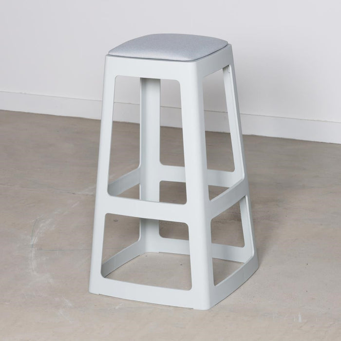 Origin Base High Stool Light Grey 450x450x750mm (2 Pack) Origin