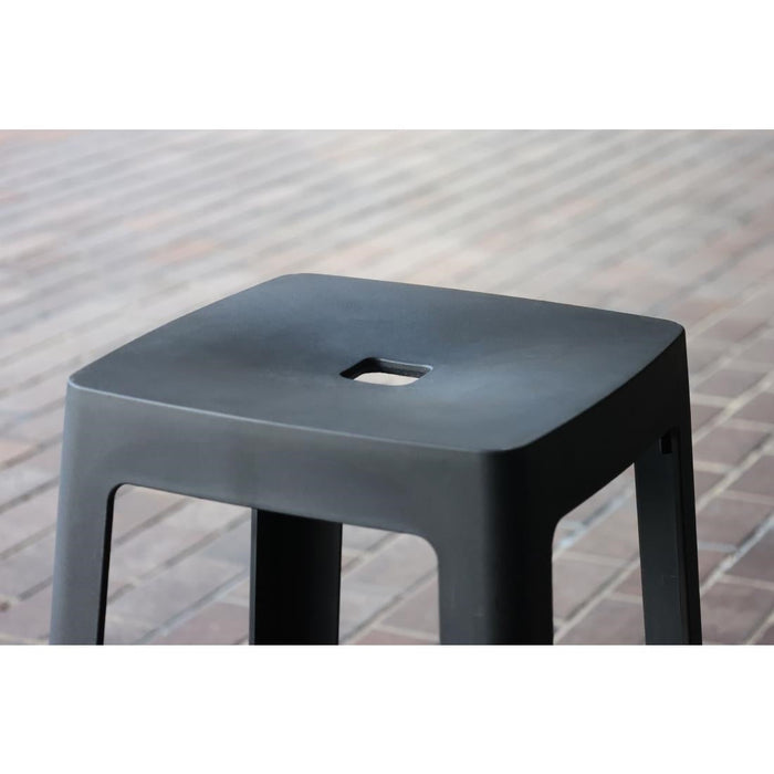 Origin Base High Stool Mouse Grey 450x450x750mm (2 Pack) Origin