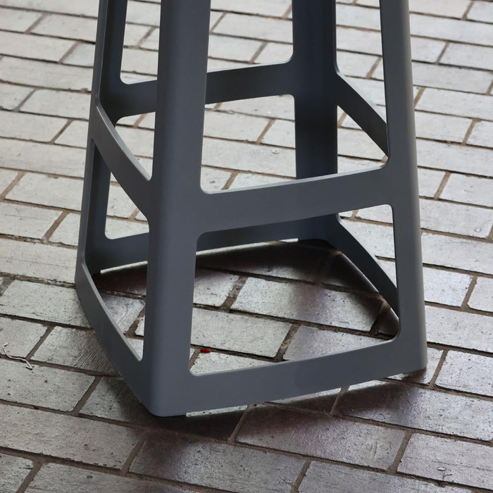 Origin Base High Stool Mouse Grey 450x450x750mm (2 Pack) Origin