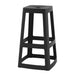 Origin Base High Stool Traffic Black 450x450x750mm (2 Pack) Origin