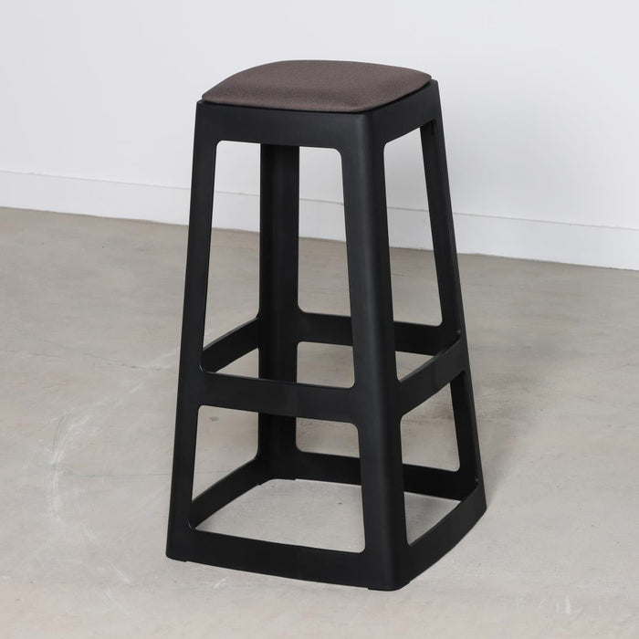 Origin Base High Stool Traffic Black 450x450x750mm (2 Pack) Origin
