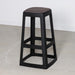 Origin Base High Stool Traffic Black 450x450x750mm (2 Pack) Origin