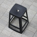 Origin Base High Stool Traffic Black 450x450x750mm (2 Pack) Origin