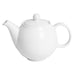 Olympia Café Teapot White 450ml (2 Pack) Olympia
