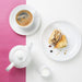 Olympia Café Teapot White 450ml (2 Pack) Olympia