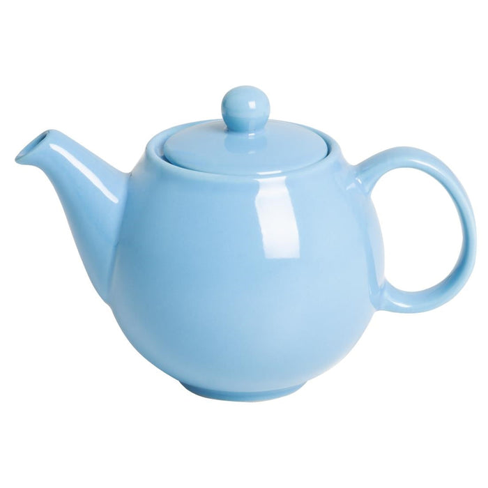 Olympia Café Teapot Blue 450ml (2 Pack) Olympia