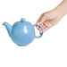Olympia Café Teapot Blue 450ml (2 Pack) Olympia