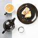 Olympia Café Teapot Black 450ml (2 Pack) Olympia