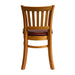 Manhattan Dining Chair in Soft Oak with Bison Bordeaux Seat (2 Pack) Everyday