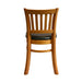 Manhattan Dining Chair in Soft Oak with Bison Cedar Seat (2 Pack) Everyday