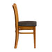 Manhattan Dining Chair in Soft Oak with Shetland Smoke Seat (2 Pack) Everyday
