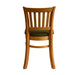 Manhattan Dining Chair in Soft Oak with Shetland Forest Seat (2 Pack) Everyday