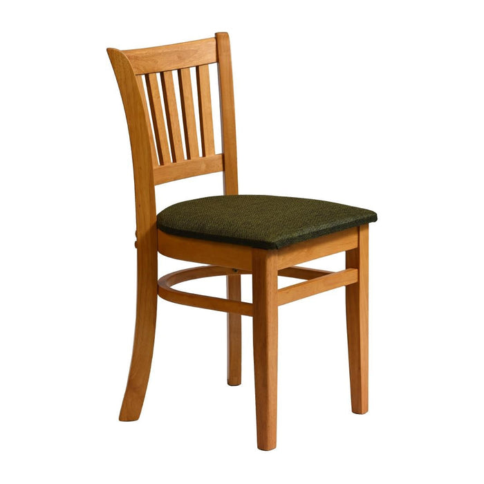 Manhattan Dining Chair in Soft Oak with Shetland Forest Seat (2 Pack) Everyday