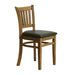 Manhattan Dining Chair in Weathered Oak with Bison Cedar Seat (2 Pack) Everyday