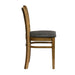 Manhattan Dining Chair in Weathered Oak with Shetland Smoke Seat (2 Pack) Everyday
