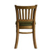 Manhattan Dining Chair in Weathered Oak with Shetland Forest Seat (2 Pack) Everyday