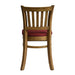 Manhattan Dining Chair in Weathered Oak with Shetland Scarlett Seat (2 Pack) Everyday
