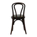 Hoop Back Dining Chair in Dark Walnut with Bison Cedar Seat (2 Pack) Everyday