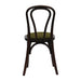 Hoop Back Dining Chair in Dark Walnut with Shetland Forest Seat (2 Pack) Everyday