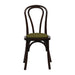 Hoop Back Dining Chair in Dark Walnut with Shetland Forest Seat (2 Pack) Everyday