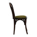 Hoop Back Dining Chair in Dark Walnut with Shetland Forest Seat (2 Pack) Everyday