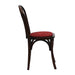 Hoop Back Dining Chair in Dark Walnut with Shetland Scarlett Seat (2 Pack) Everyday
