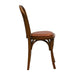 Hoop Back Dining Chair in Weathered Oak with Bison Tan Seat (2 Pack) Everyday