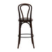Hoop Back Bar Chair in Dark Walnut with Shetland Smoke Seat Everyday