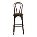Hoop Back Bar Chair in Dark Walnut with Shetland Forest Seat Everyday