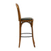 Hoop Back Bar Chair in Weathered Oak with Bison Cedar Seat Everyday