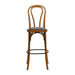 Hoop Back Bar Chair in Weathered Oak with Shetland Smoke Seat Everyday