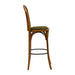 Hoop Back Bar Chair in Weathered Oak with Shetland Forest Seat Everyday