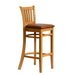 Manhattan Bar Chair in Soft Oak with Bison Tan Seat Everyday