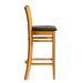 Manhattan Bar Chair in Soft Oak with Bison Cedar Seat Everyday
