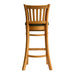 Manhattan Bar Chair in Soft Oak with Shetland Forest Seat Everyday