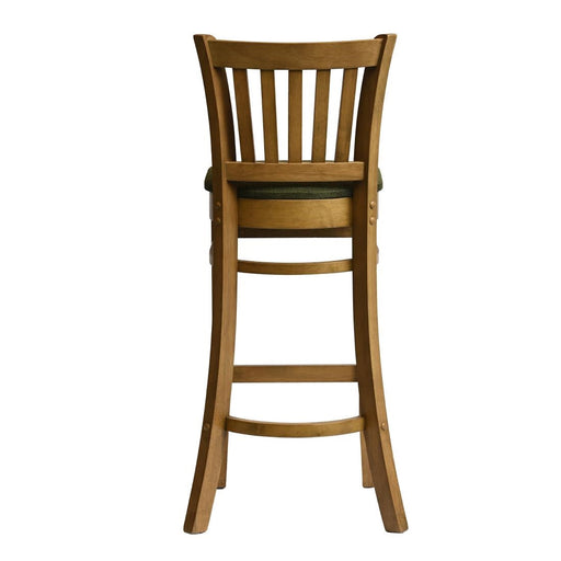 Manhattan Bar Chair in Weathered Oak with Shetland Forest Seat Everyday