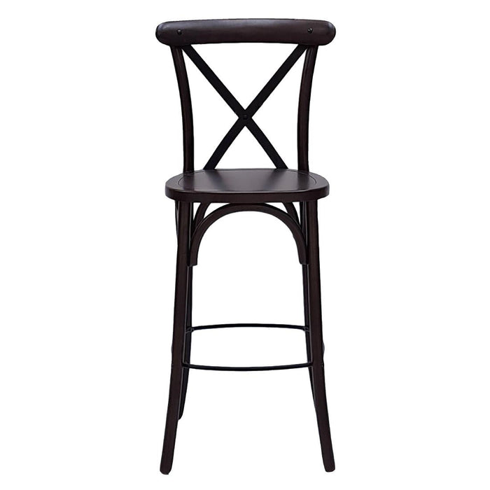 Bristol Bar Chair in Dark Walnut Everyday