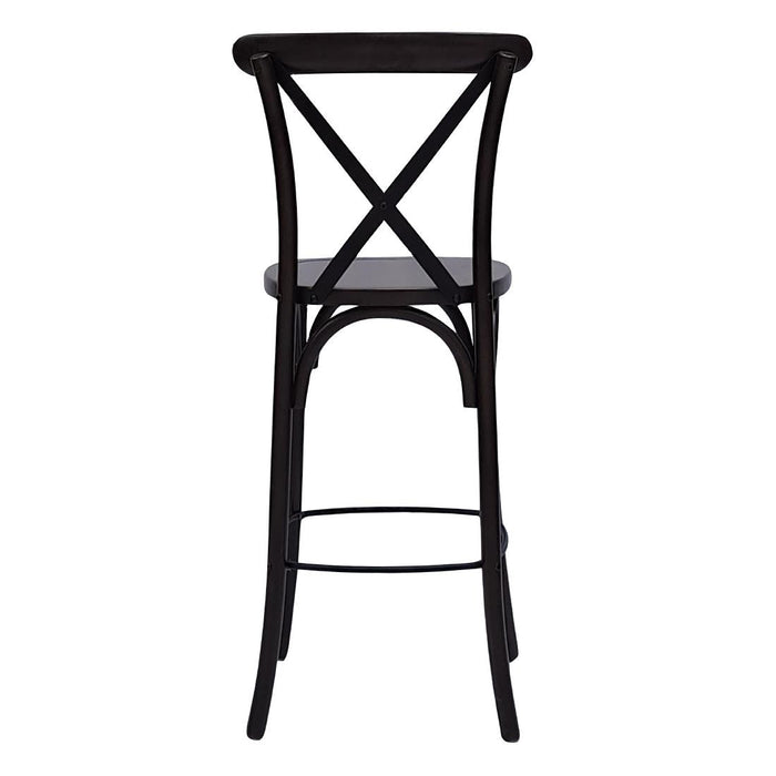Bristol Bar Chair in Dark Walnut Everyday