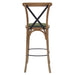 Bristol Bar Chair in Weathered Oak with Shetland Forest Seat Everyday
